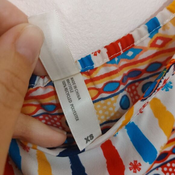 Womens Thread 4 Thought 100% Recycled Colorful Boho Romper XS - Picture 5 of 6